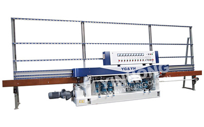 YH9.320玻璃直线磨边机(9磨头电脑)