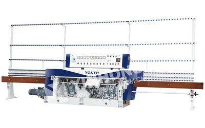 YH9.320玻璃直线磨边机(8磨头带电脑)